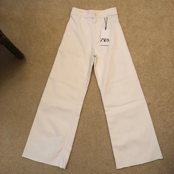 SOLD Zara marine straight jeans - Picture 8 of 12